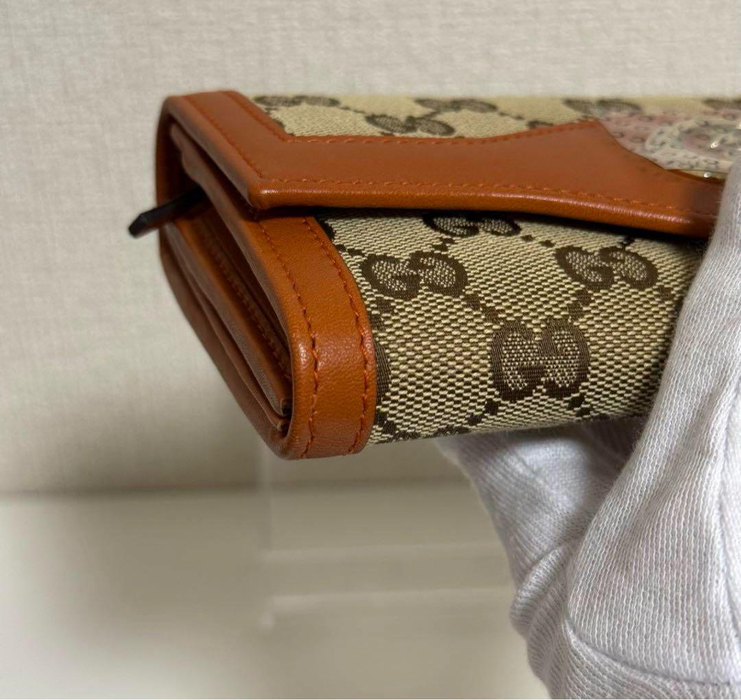 グッチ GUCCI二つ折り長財布 GGキャンバス