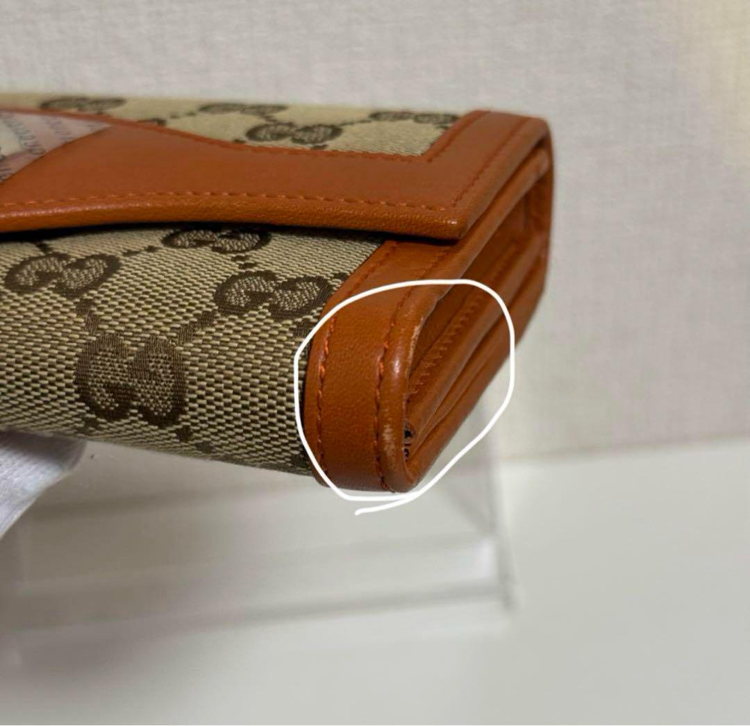 グッチ GUCCI二つ折り長財布 GGキャンバス