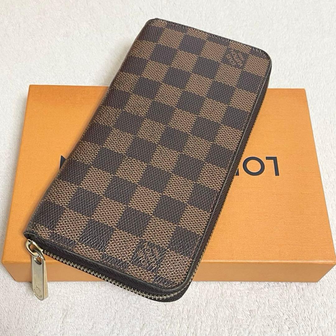 ルイヴィトン ダミエ ジッピーウォレット ラウンドファスナー 長財布