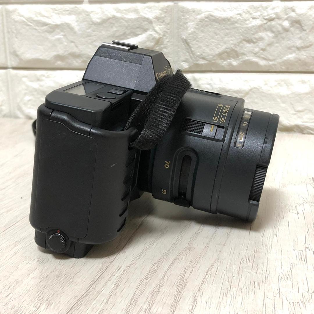Canon キャノン カメラ T80 レンズ フラッシュ付き 動作未確認