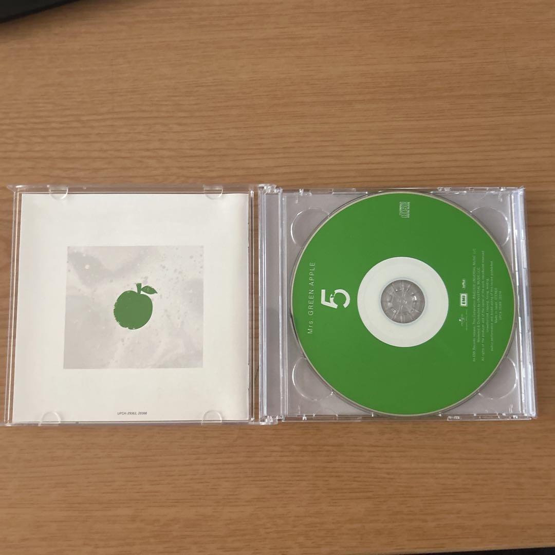 Amazon.co.jp: Mrs.GREEN APPLE 5 初回限定盤 CD+DVD : パソコン