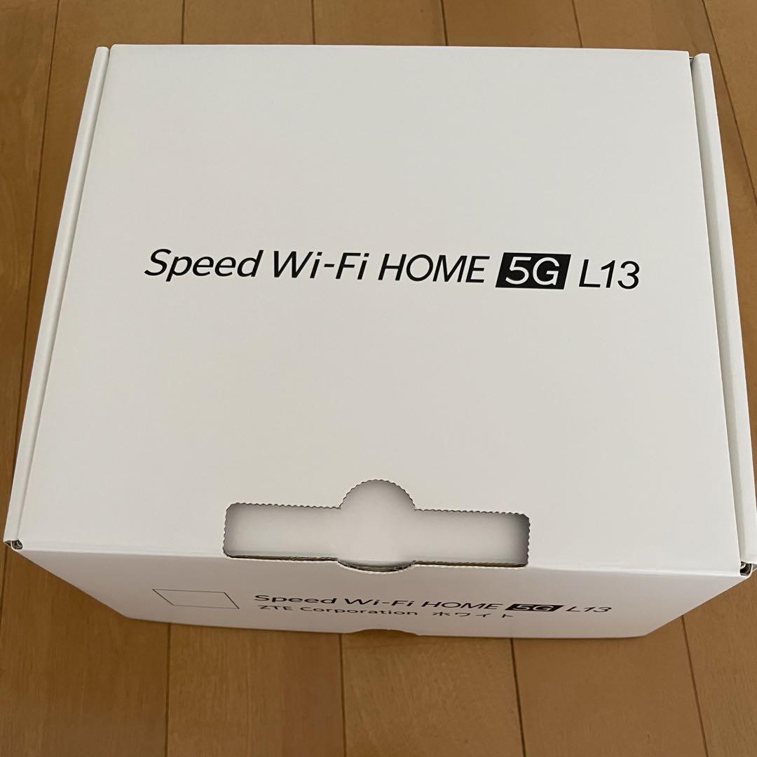 Speed Wi-Fi HOME 5G L13　箱付き Speed Wi-Fi HOME 5G L13 – ZTE Device Japan