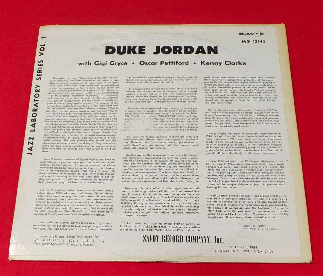 洋楽 Duke Jordan/Do It Yourself Jazz Vol. 1