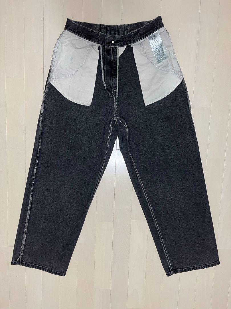 Maison Margiela ブラックペイントジーンズ サイズ27