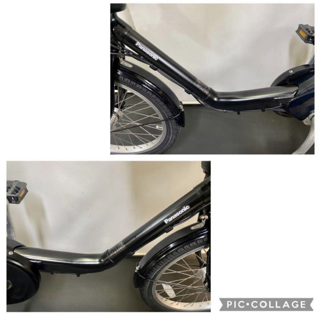 電動アシスト自転車　パナソニック　ギュットミニ　新型　20インチ 子供乗せ　黒色
