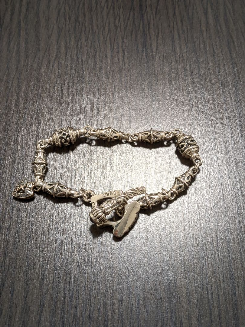 げロードキャメロット 石付きブレスレット Silver925LORD CAMELOT