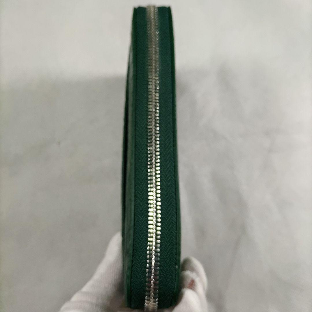 人気SALE得価 クロコダイル ヘンローン 長財布 美品 グリーン ラウンドジップ 箱付き mN3pV-m87017207589 新品限定SALE