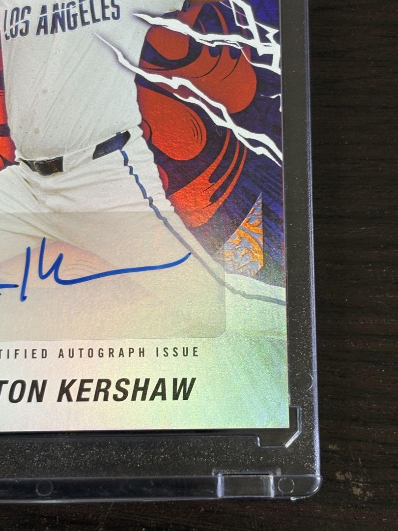美品】クレイトン•カーショー CLAYTON KERSHAW サインカード
