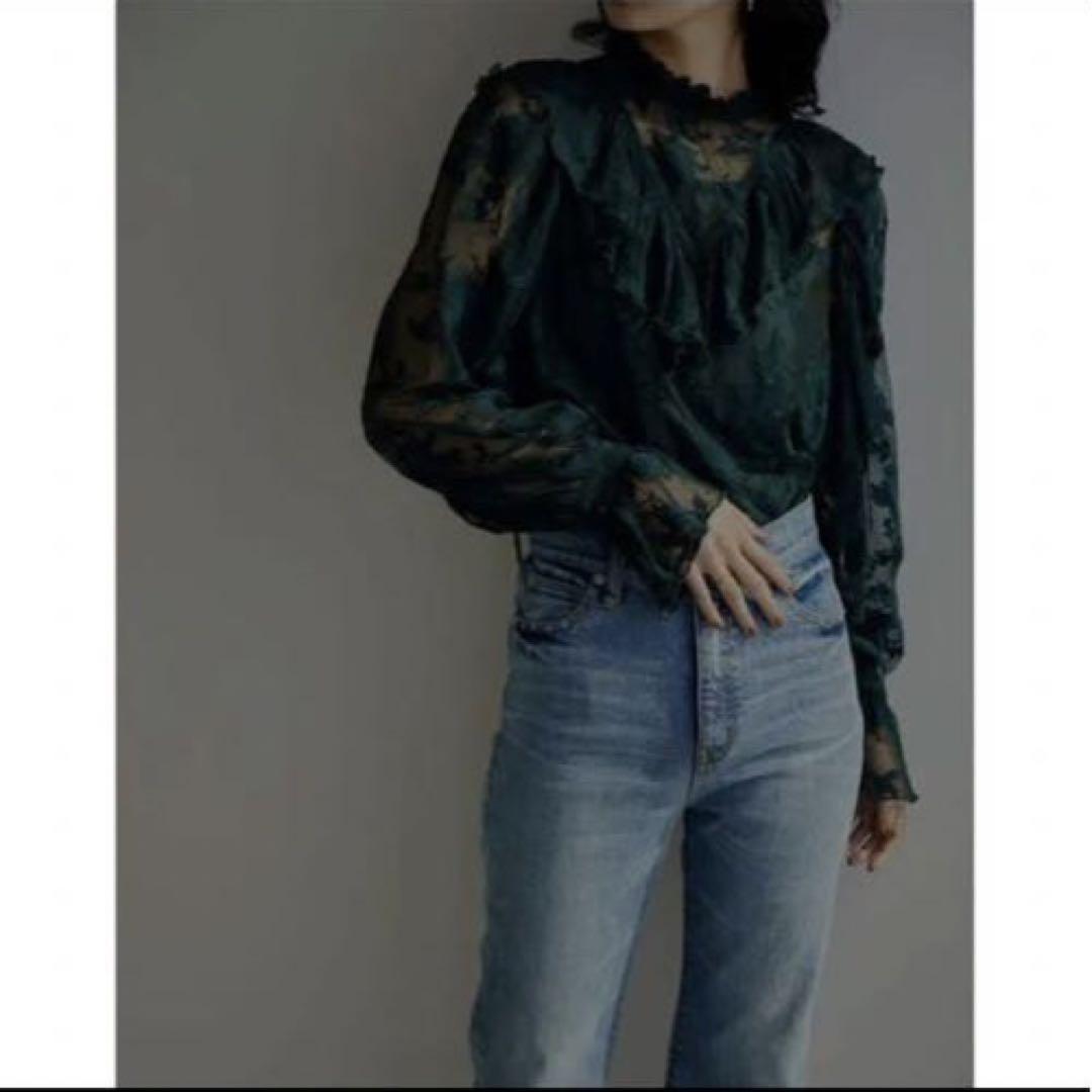 名古屋限定✨‼️AMERI❤️LADY UNUSUAL LACE BLOUSE レディース