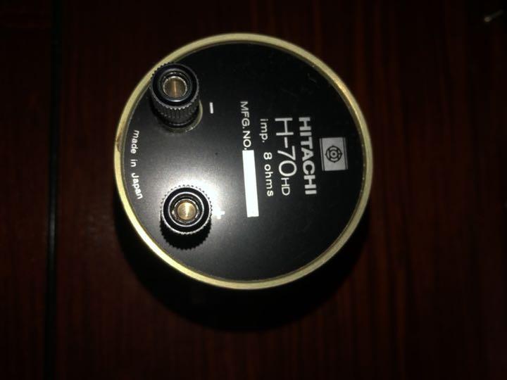 しています⒒ 日立 ホーンツィーター ペア M8nhb-m87022132917 Lo-D H-70HD のため
