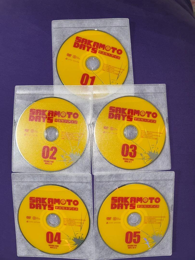 『SAKAMOTO DAYS』（サカモト デイズ）　アニメ　全5巻　DVD