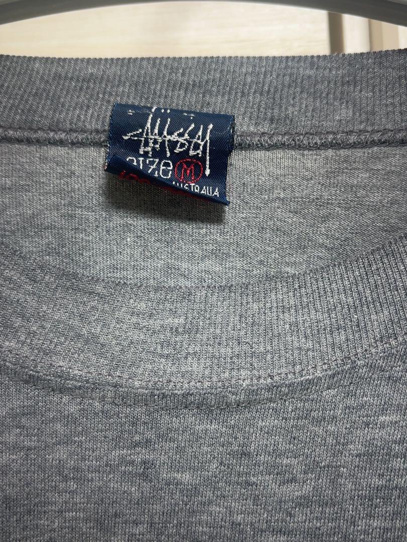 OLD STUSSY ドラゴン Tee Mヴィンテージ 90s 紺タグTシャツ 画像2