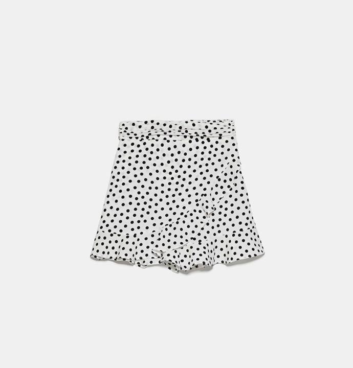 【本日限定値下げ❤️】Zaraドット柄バルミューダスコート