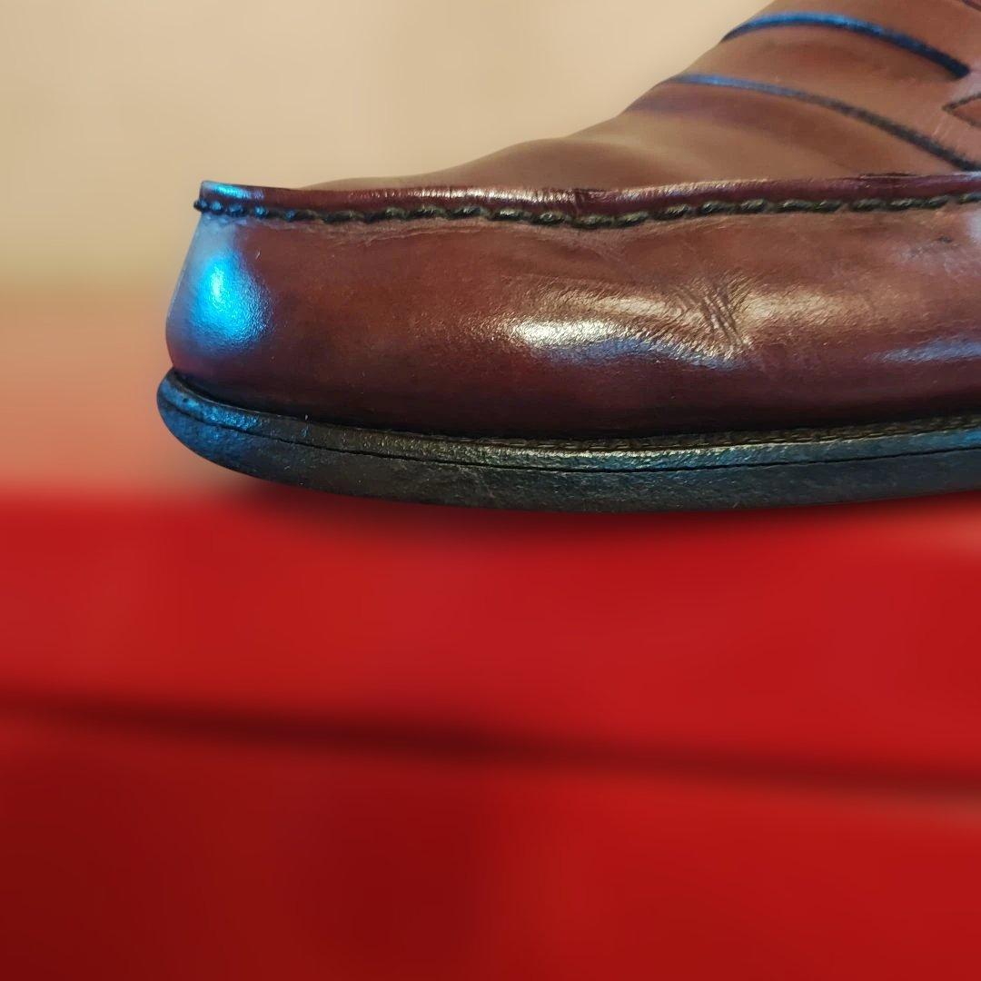 J.M.WESTON 180 シグニチャーローファー 5.5 D バーガンディ J.M.WESTON 180 シグニチャーローファー 5.5 D バーガンディ