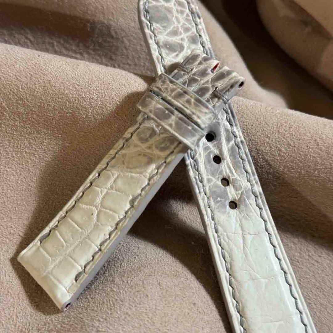 cro-1948 クロコダイル 腕時計ベルト ヒマラヤクロコ ラグ幅21mm