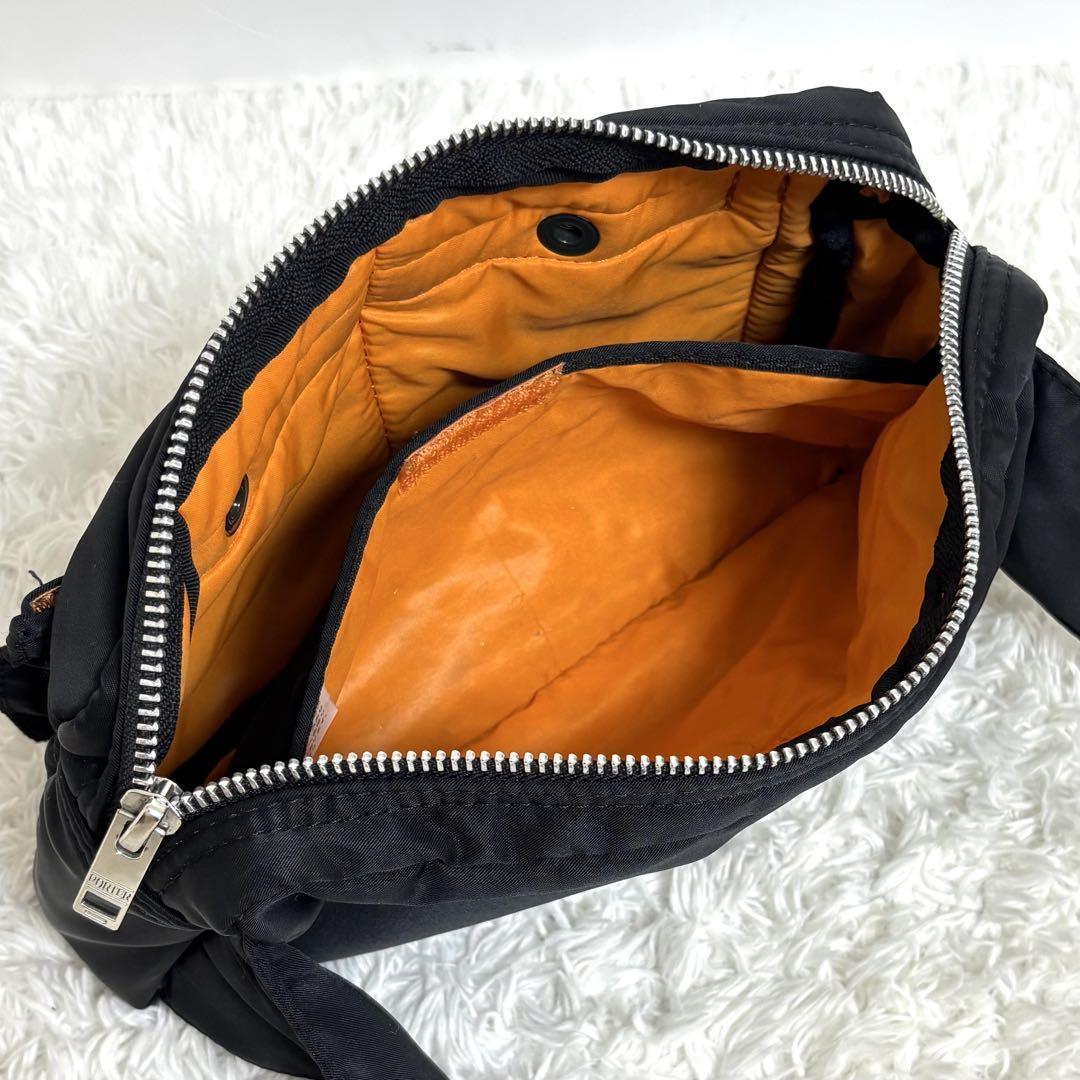 【美品】Porter  tanker ボディーバッグ ウエストバッグ ブラック TANKER(タンカー) WAIST BAG | 吉田カバンホームページ