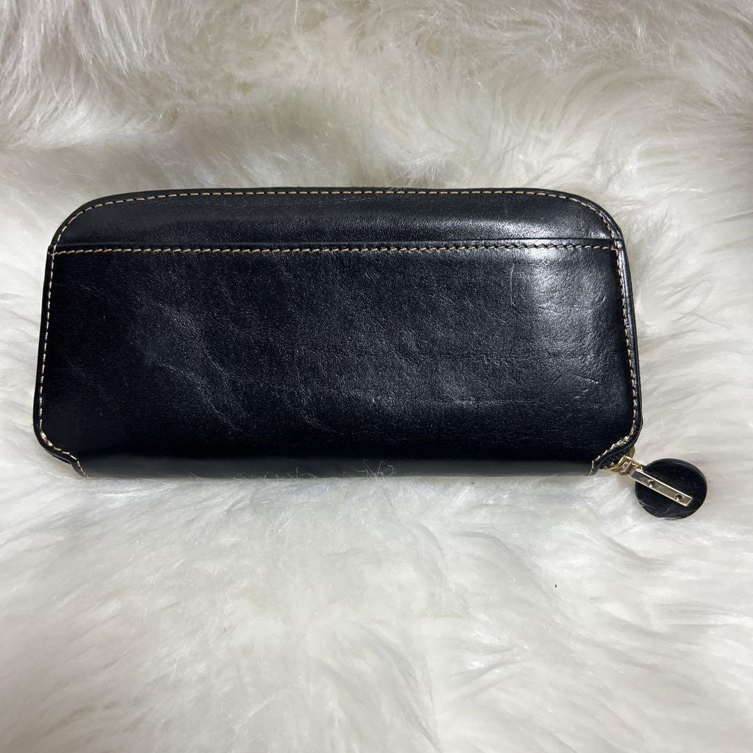 「かわいい～！」 美品【ダコタ】Dakota チェルキオ レザー ラウンドファスナー 長 小物