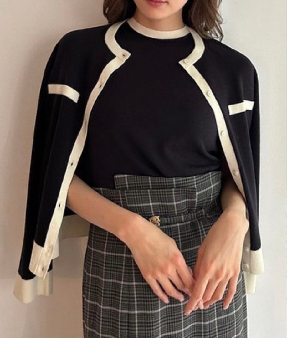 SNIDEL バイ ニットアンサンブル SIZE