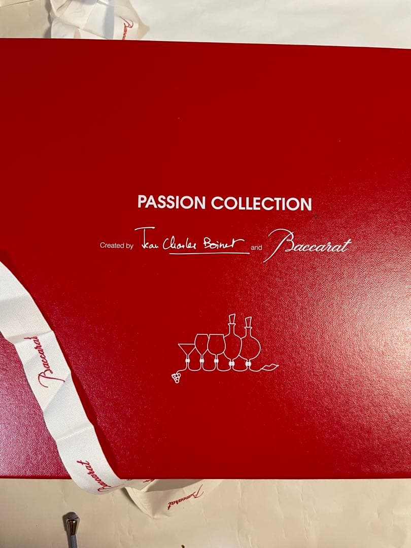 Baccarat Passion Collection ワイングラス 2個セット