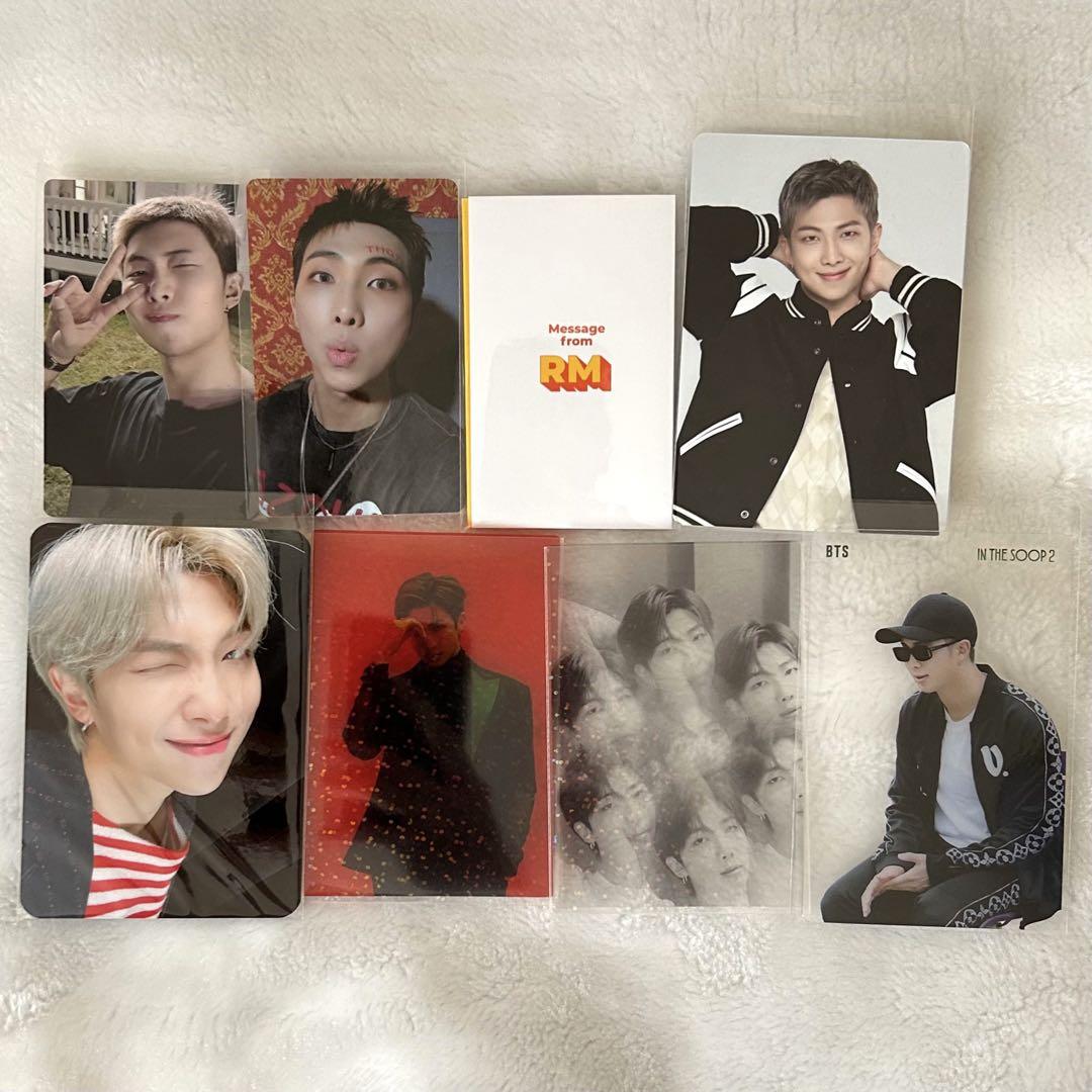 BTS ナムジュン トレカ 写真集 BTS トレカ ミニフォト ナムジュン RM