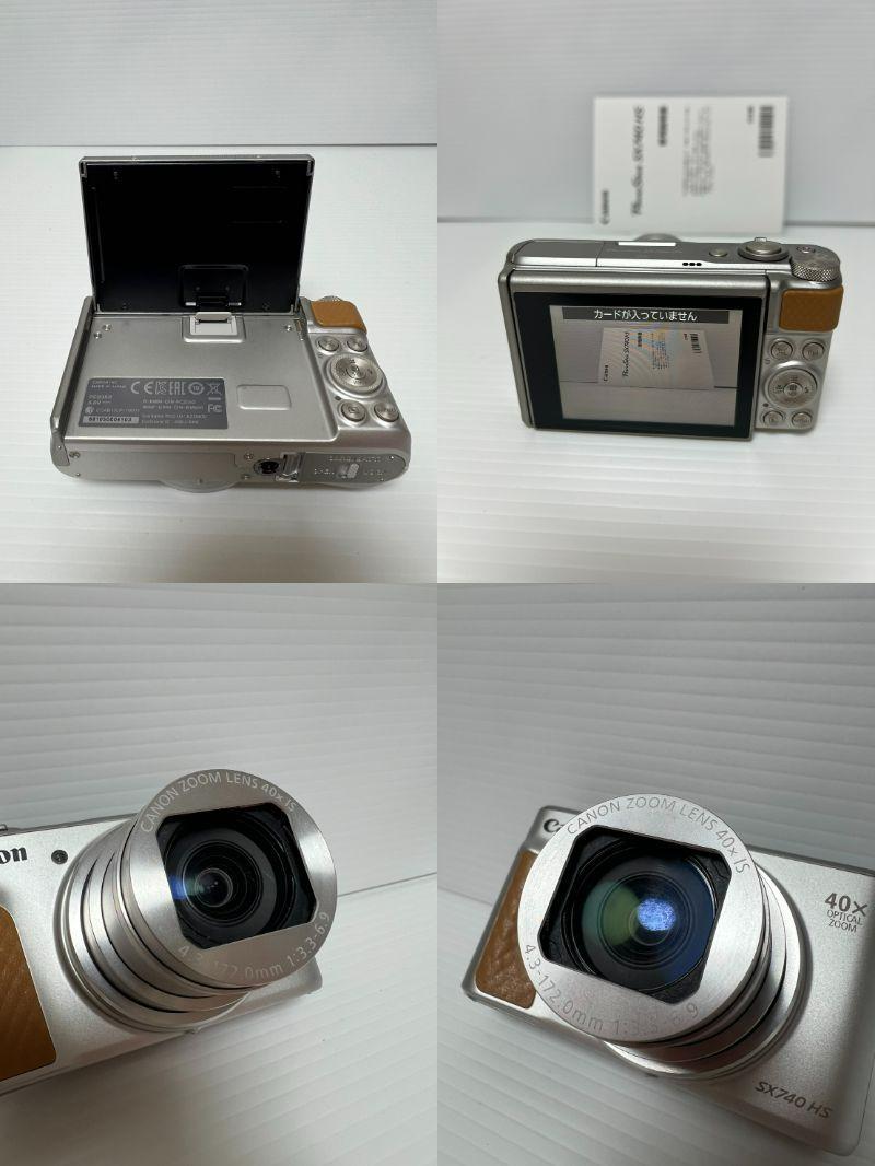 新品 Canon PowerShot SX740HS 店頭展示品 キヤノン