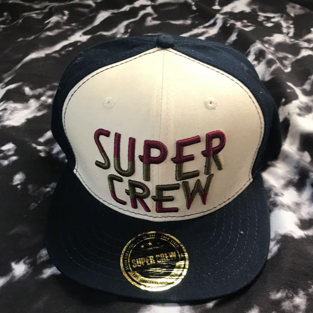 10 ロゴ刺繍 紺色 キャップ セレブ愛用 Vxssw M Super Crew 新品 お買い得 Iminproperties Co Uk