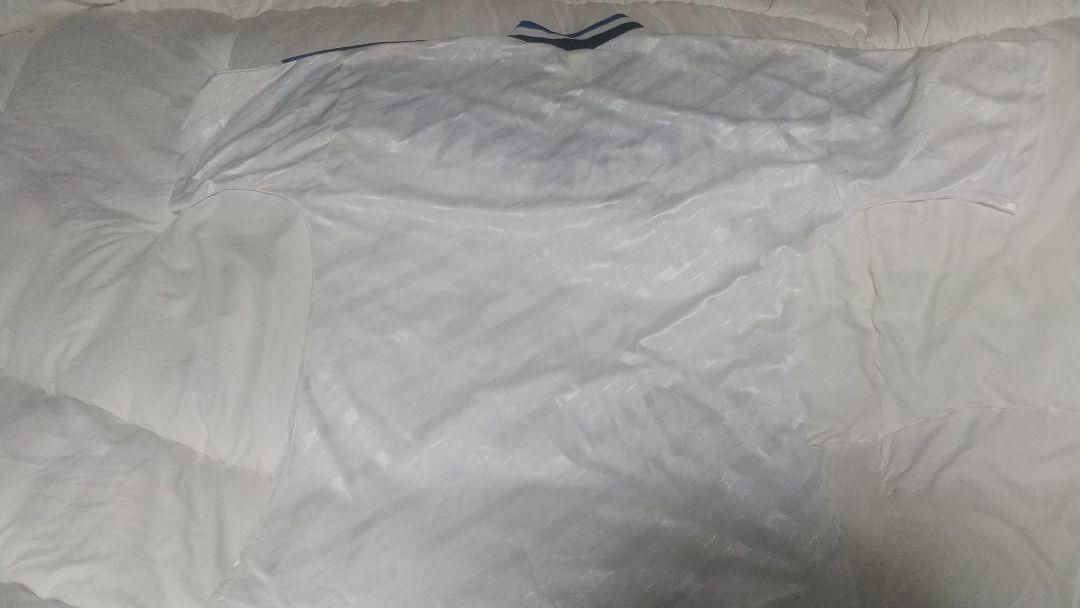 90s adidas イングランド製 サッカー ユニフォーム Tシャツ US M