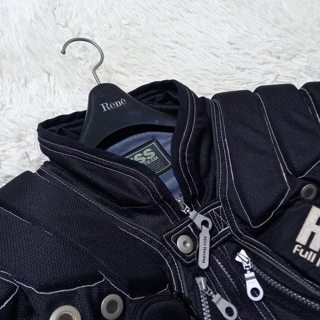 ●希少● 3L KISS RACING TEAM ライディング ジャケット 黒 ●希少● 3L KISS RACING TEAM ライディング ジャケット 黒