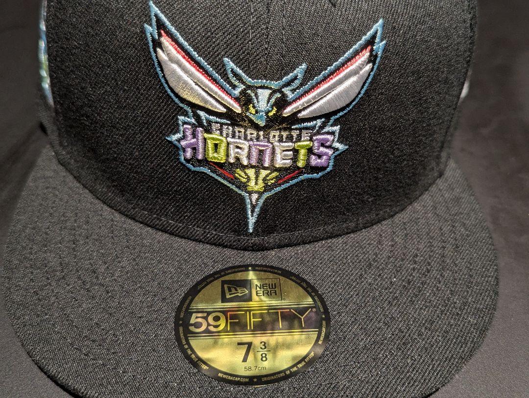 New Era Hornets ティールロゴ US限定 7 3/8