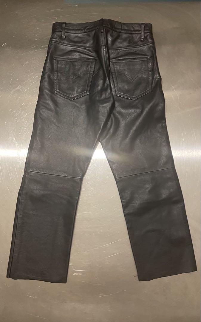 希少 LEVI'S RED LOT53 リーバイスレザーパンツ 00年30×36