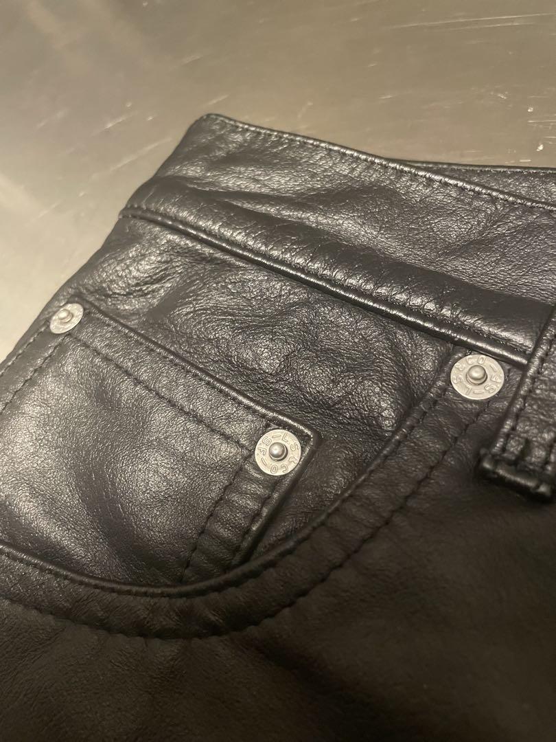 希少 LEVI'S RED LOT53 リーバイスレザーパンツ 00年30×36