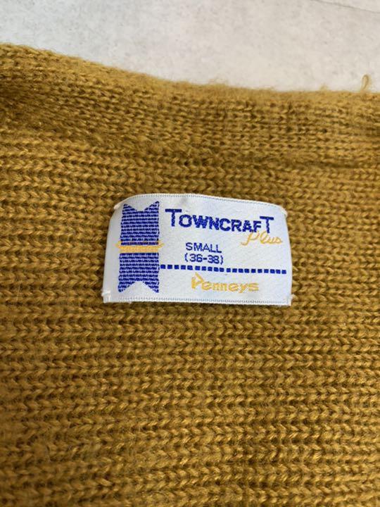 特価高品質 TOWN CRAFT モヘアカーディガン マスタード キャメル 8aHTi-m87043715691 新作本物保証