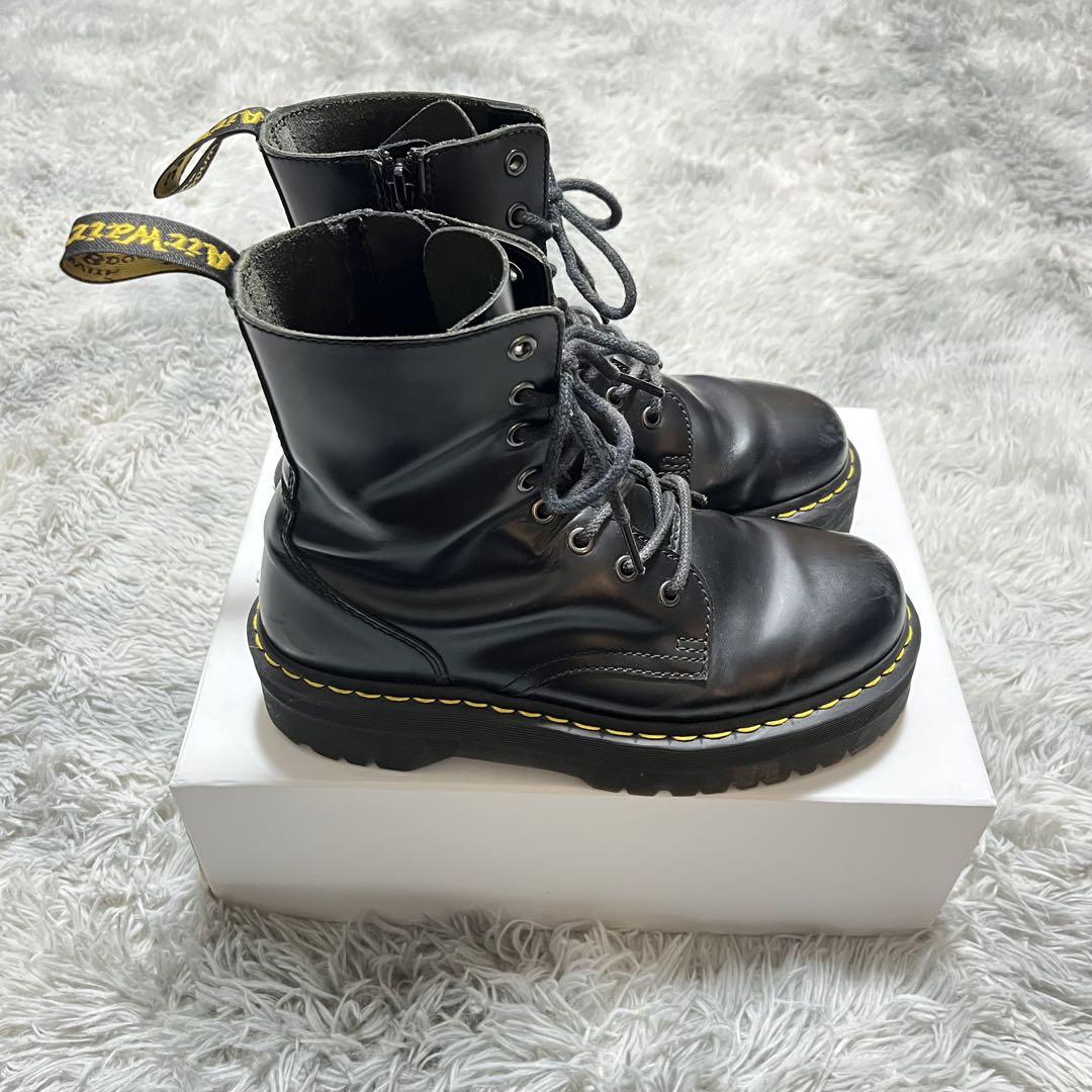 【美品】Dr. Martens JADON 厚底 ブラック〈定価36,300円〉