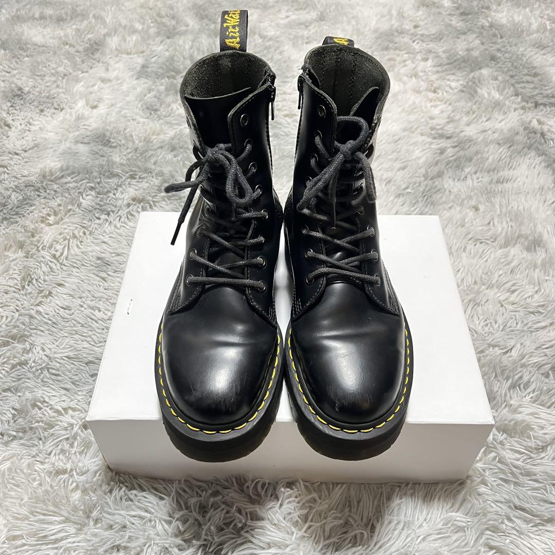 【美品】Dr. Martens JADON 厚底 ブラック〈定価36,300円〉