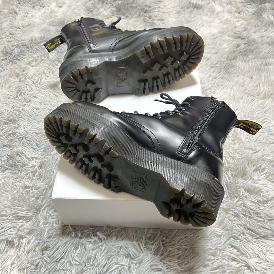 【美品】Dr. Martens JADON 厚底 ブラック〈定価36,300円〉