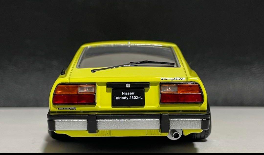 1/24 アシェット 国産名車 フェアレディ 280Z-L 改 カスタム 旧車 Amazon | 未開封 アシェット 国産名車コレクション 1/24#71