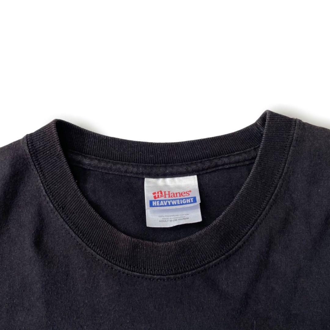 90s 00s Hanes BOSE ボーズ Tシャツ ブラック 企業系