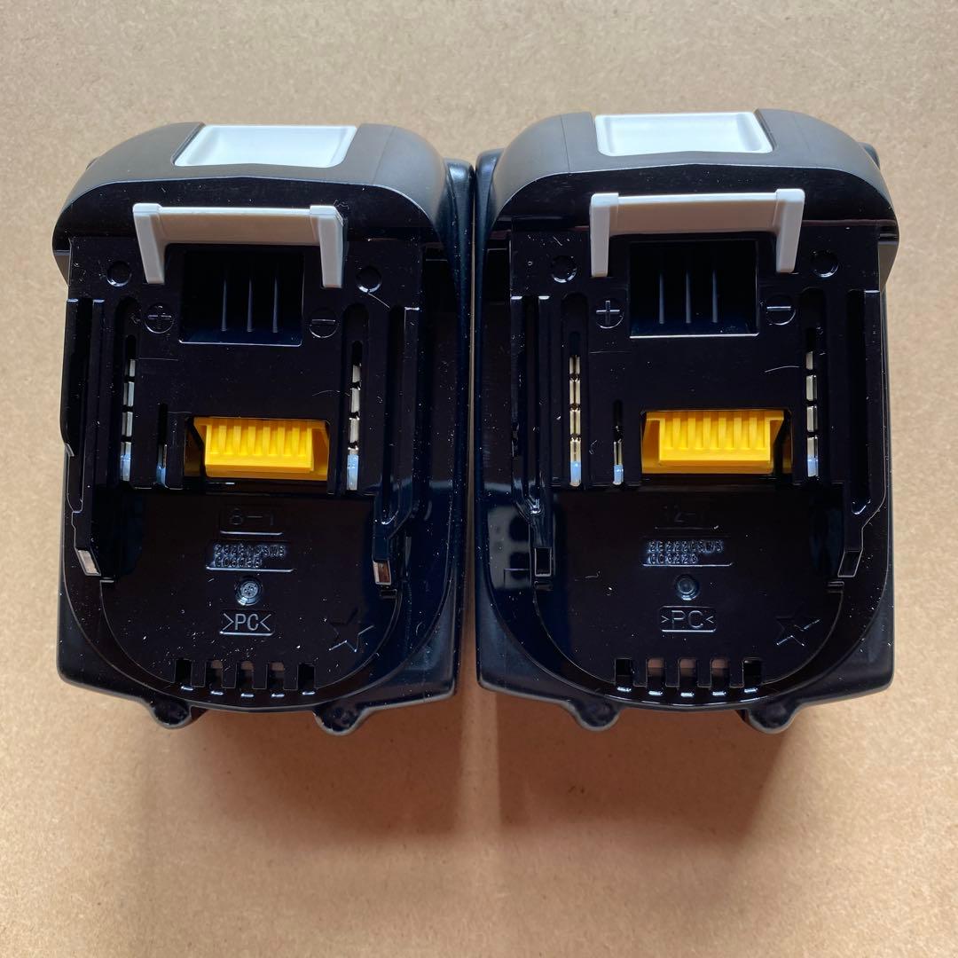 マキタ　純正品　18v6アンペア バッテリー　 BL1860B 2個セット