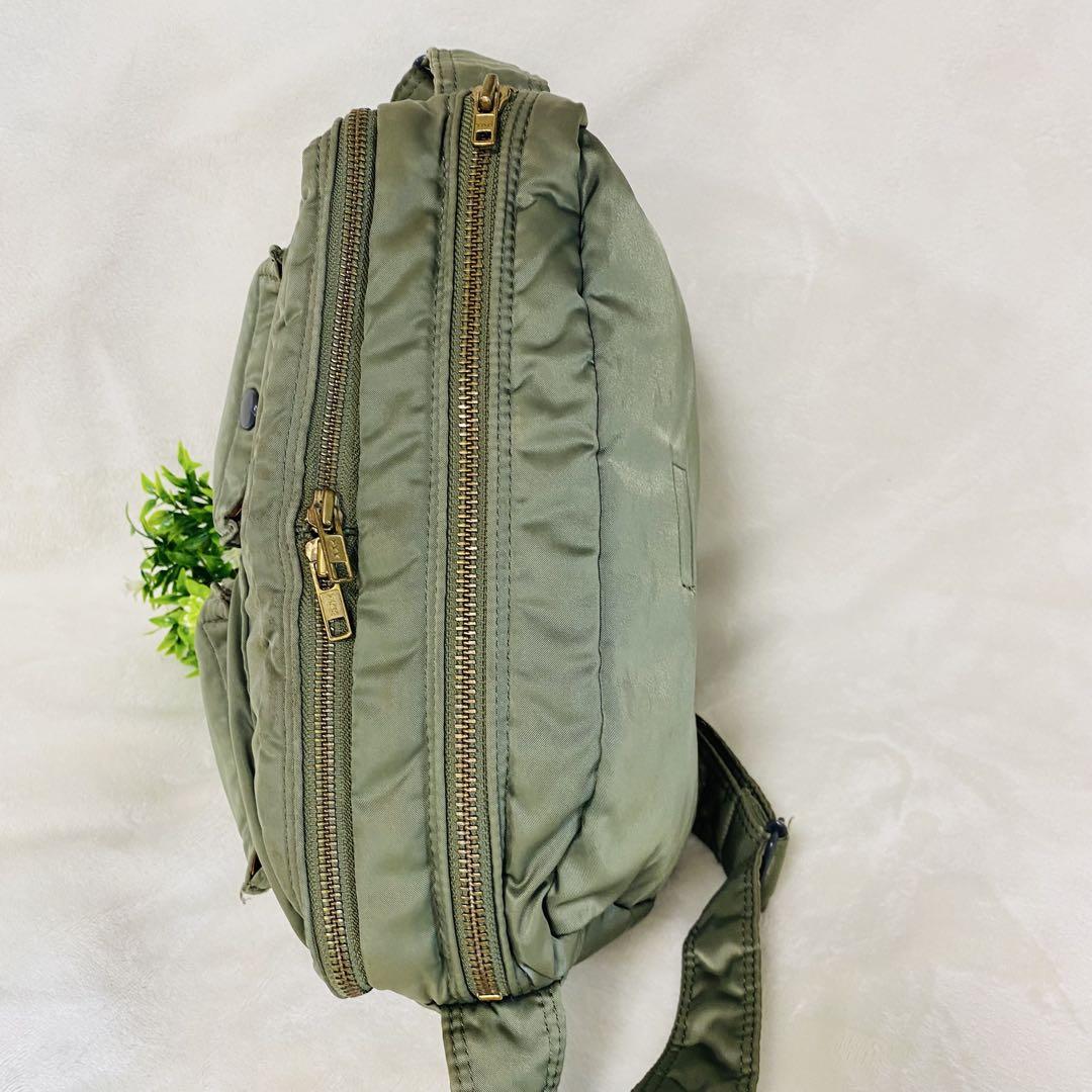 PORTER タンカー吉田カバン ショルダーバッグ L カーキ