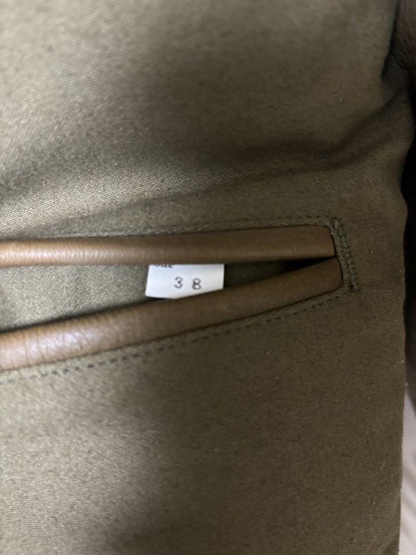 At LAST&CO SHEEPLINED JKT カーキ アウター ブルゾン