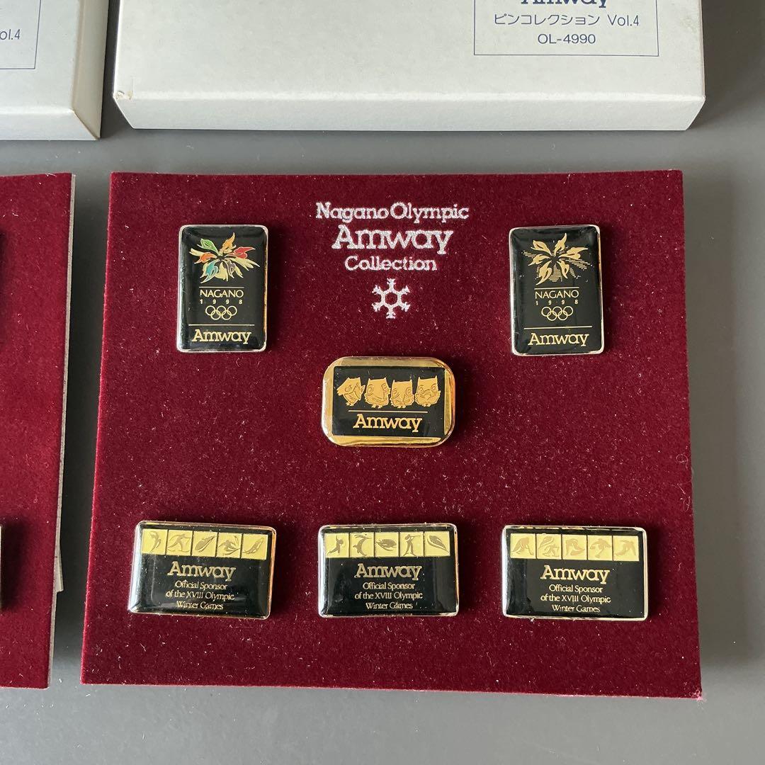 最安値に挑戦！ 長野オリンピックAmway Collection ピンバッジセット② - メルカリ ピンズ・ピンバッジ・缶バッジ