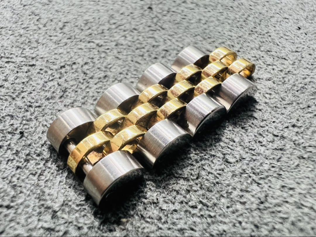 K18YGコンビ ロレックス デイトジャスト 15mm 69173 4コマ