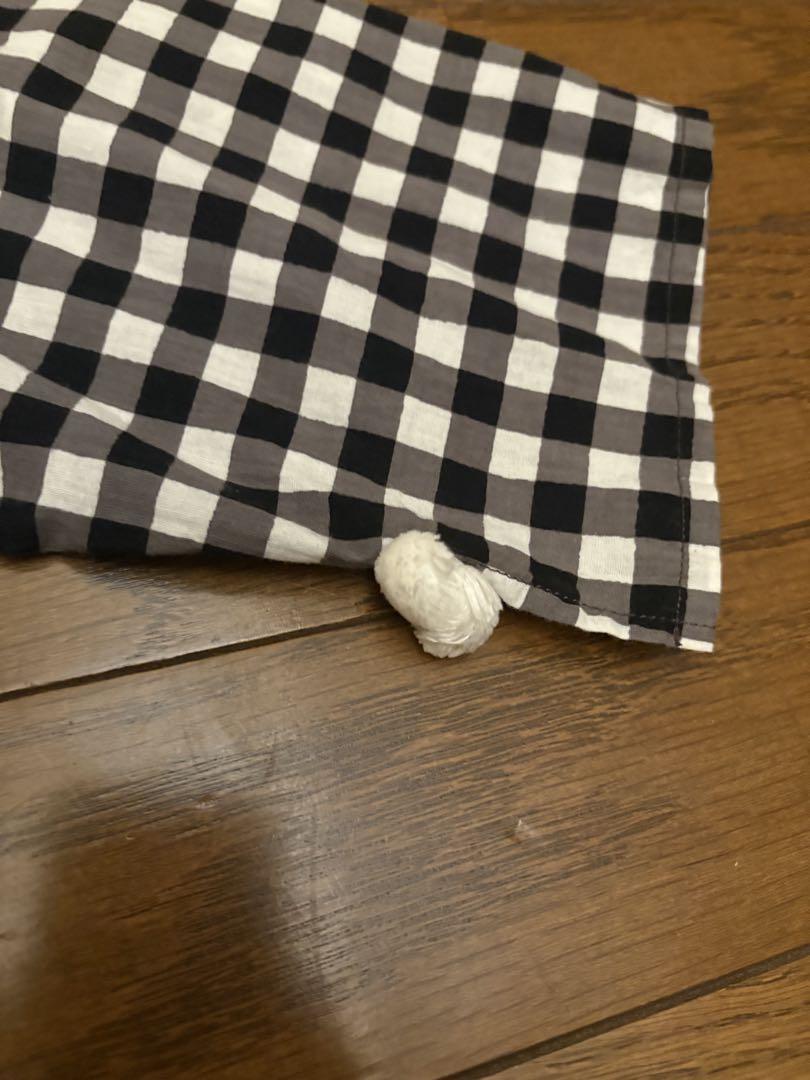 ハウスオブロータス　ギンガムチェックギャザーワンピース