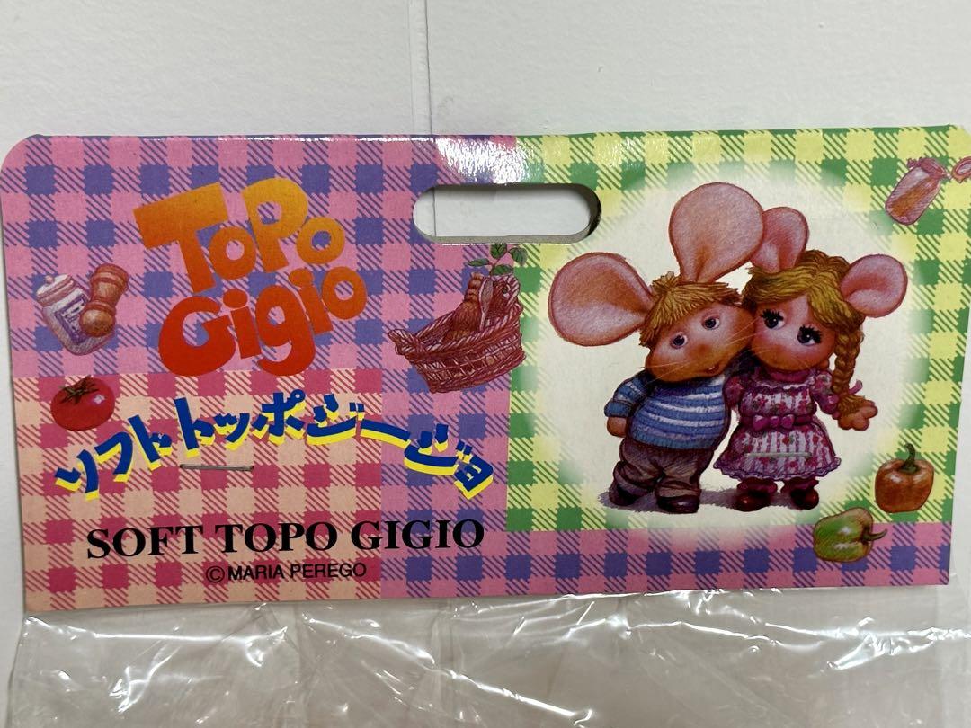 新品 トッポジージョ ソフビ 貯金箱 トッポバンク 置物 ヴィンテージ レア！