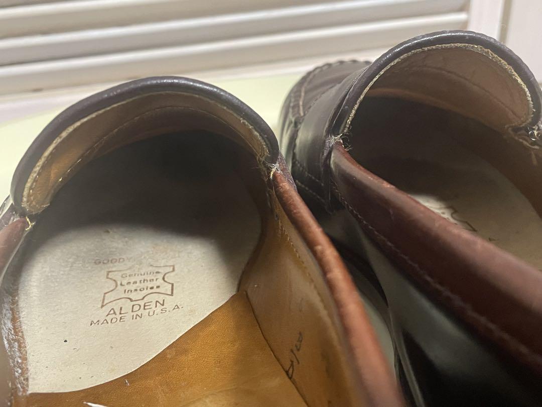 u*a様 オールデン Alden beams ローファー レザーシューズ コード