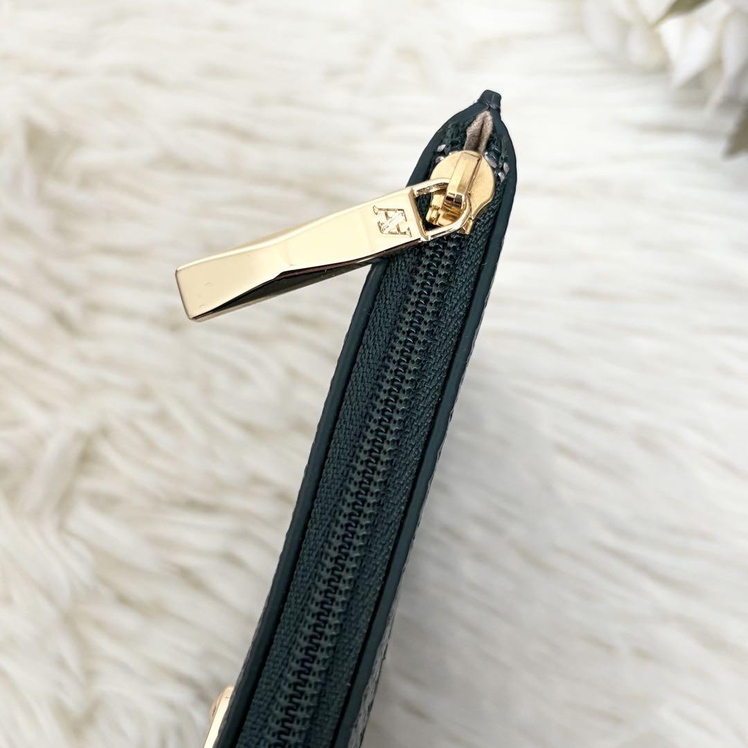 未使用に近い✨️ ATAO スリモケリー グリーン 長財布