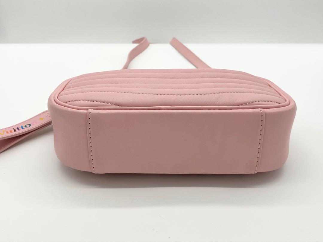 LOUIS VUITTON ニューウェーブ チェーンショルダーバッグ ピンク