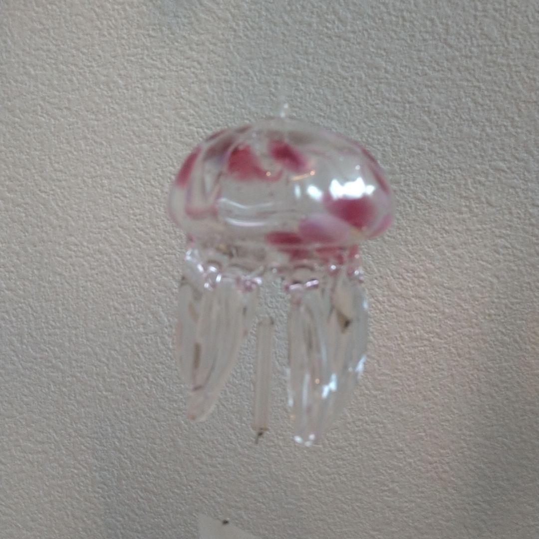 タクグラス　くらげ風鈴　ピンク