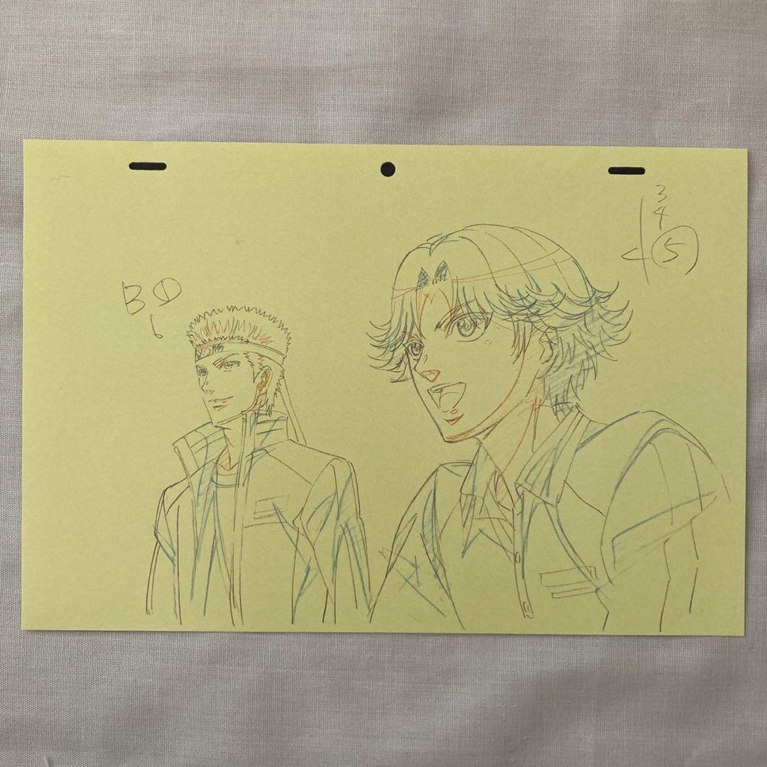 新テニスの王子様 テニプリスト 菊丸英二 桃城武 原画ポスト