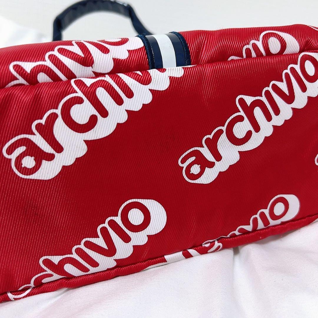 archivio ロゴプリント カートバッグ